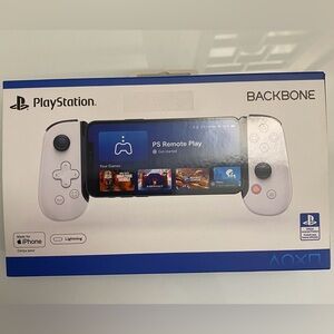 Backbone iPhone Gaming Controller in Black and White